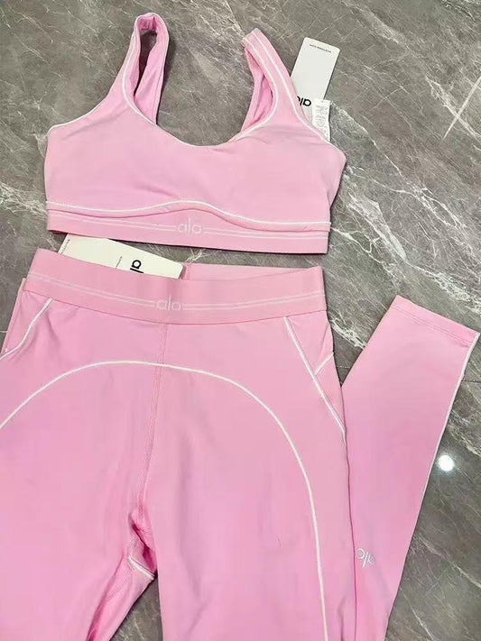 BUBBLE GUM ALO SET BRAND NEW NEVER WORN